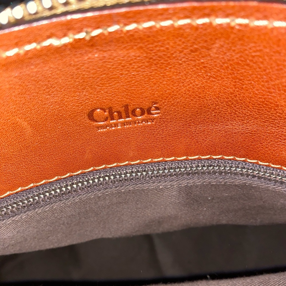 โญ๏ธHPโญ๏ธChloรฉ "Edith" satchel bag in buffalo leather๐ - Picture 10 of 13